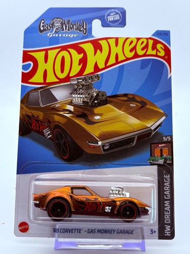 Hot wheels 68ˋ corvette gas - hot,