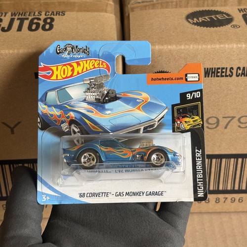 Hot wheels corvette gas - wheels, '68