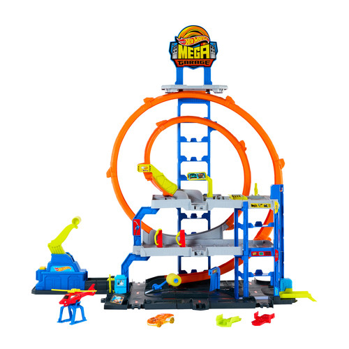 Hot wheels city mega garage - city,