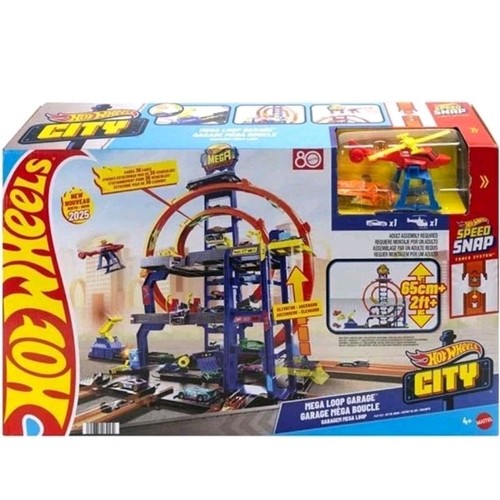 Hot wheels garage mega loop - wheels,