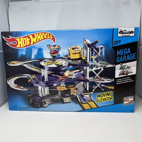 Hot wheels city - city, garage